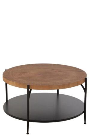 Mesa De Centro Mdf/Hierro